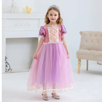 Princess Dress Snow White Dress Girl Rapunzel Dress Princess Dress Snow White Dress Girl Rapunzel Dress