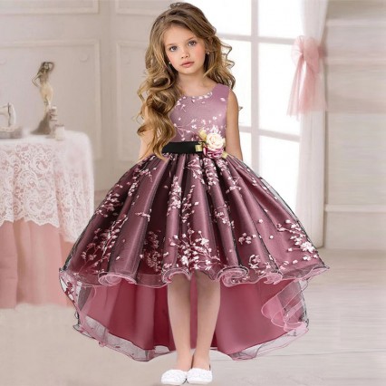 2022 Pageant Vintage Dress Kids Party First Bridesmaid Dresses For Girls Children Costume Wedding Dress Girl Infant Vestido Teen 2022 Pageant Vintage Dress Kids Party First Bridesmaid Dresses For Girls Children Costume Wedding Dress Girl Infant Vestido Teen