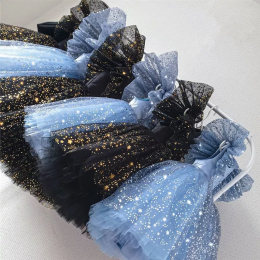 Baby Girl Tutu Party Gown Flower Girls Dresses for Wedding 1 2 3 4 5 Years Birthday Kids Clothes Princess Tulle Children Costume