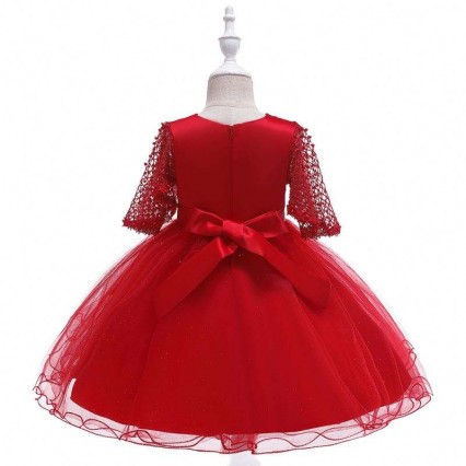 BAIGE Birthday Cute Lovely Girls Party Dress Christmas Baby Lace Flower Kids Boutique L5115 BAIGE Birthday Cute Lovely Girls Party Dress Christmas Baby Lace Flower Kids Boutique L5115
