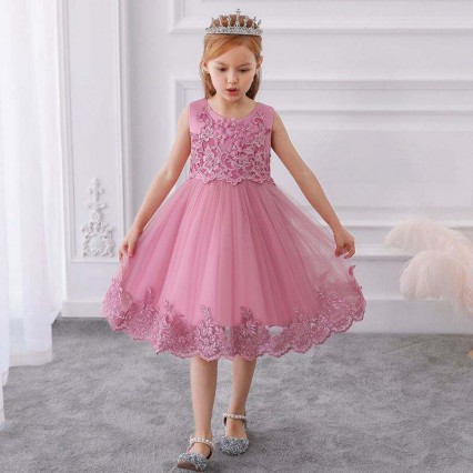 BAIGE Summer Kids Sequin Party Dress Flower Girl Lace Sleeveless Frock Girl Birthday Dresses Flower Girl Net Dresses BAIGE Summer Kids Sequin Party Dress Flower Girl Lace Sleeveless Frock Girl Birthday Dresses Flower Girl Net Dresses
