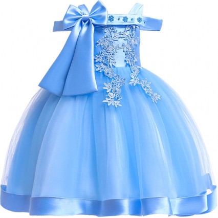 Embroidery Silk Princess Dress for Baby Girl Flower Elegant Girls Dresses Wedding Party Christmas Halloween Kids Dresses Clothes Embroidery Silk Princess Dress for Baby Girl Flower Elegant Girls Dresses Wedding Party Christmas Halloween Kids Dresses Clothes