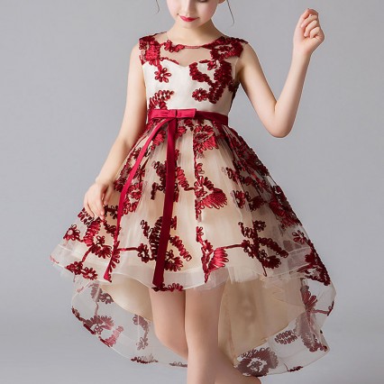 Kids Dress For Girls Costumes Wedding Birthday New Year Party Tail Evening Elegant Princess Summer Children Ball Gown Dress 4-12 Kids Dress For Girls Costumes Wedding Birthday New Year Party Tail Evening Elegant Princess Summer Children Ball Gown Dress 4-12