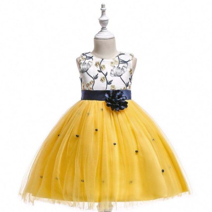 Baby Girl Summer Cotton Sleeveless Christmas Floral Dresses Kids Princess Party Dress L5022 Baby Girl Summer Cotton Sleeveless Christmas Floral Dresses Kids Princess Party Dress L5022