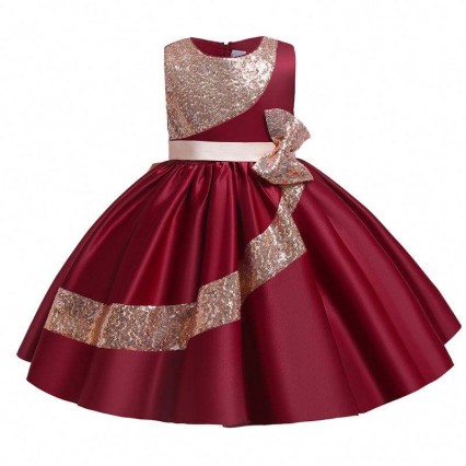 BAIGE 10Years Amazon Sequined Children's Girl Party Dress Girls Wedding Party Ball Gown L5283 BAIGE 10Years Amazon Sequined Children's Girl Party Dress Girls Wedding Party Ball Gown L5283