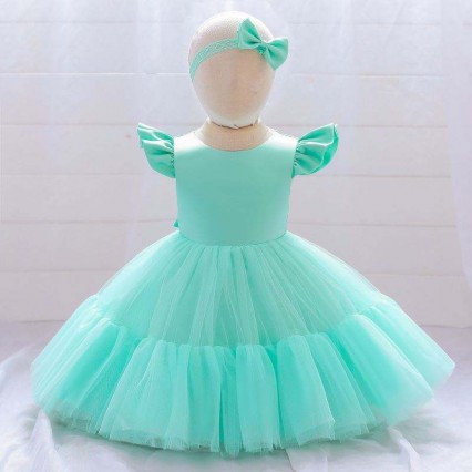 BAIGE 4years Short Sleeves Children Birthday Party Dress Kids Baptism Puffy Ball Gown L2038XZ BAIGE 4years Short Sleeves Children Birthday Party Dress Kids Baptism Puffy Ball Gown L2038XZ