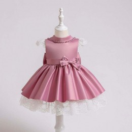 BAIGE Latest Designs Baby Girl Party Dress Flower Girl Sequined Princess Dress Christmas Baby Girl Dress XZ003