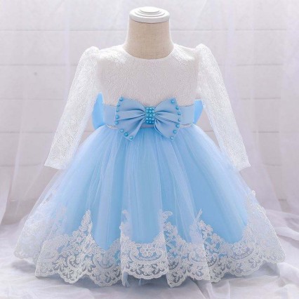 BAIGE Little Girl Clothing Newborn Baby Wedding Party Bridesmaid Dress For Baby Girl L1940XZ BAIGE Little Girl Clothing Newborn Baby Wedding Party Bridesmaid Dress For Baby Girl L1940XZ