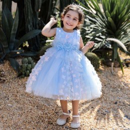 BAIGE Lovely Flower Bridesmaid Girls Party Evening Dresses Children Wedding Dresses L2030XZ