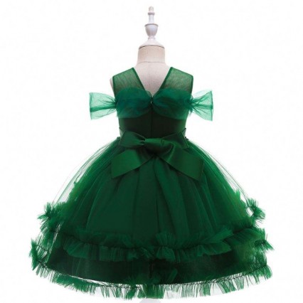 BAIGE New Baby kids Clothes Lovely Flower Girl Formal Wedding Birthday Party Dress BAIGE New Baby kids Clothes Lovely Flower Girl Formal Wedding Birthday Party Dress