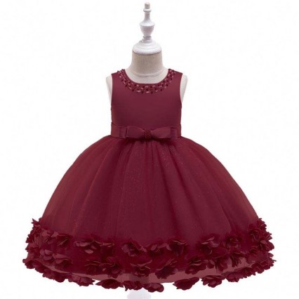 BAIGE Wholesale Princess Flower Dress Girls Birthday Party Wedding Costume Fancy Baby Dresses BAIGE Wholesale Princess Flower Dress Girls Birthday Party Wedding Costume Fancy Baby Dresses
