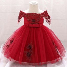 Baby Dress Pictures Ball Gowns Children Wedding Party Bridesmaids L5057XZ