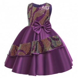 Baby Girl Clothing Latest Design Baby Frock Child Sequins Gown L5146