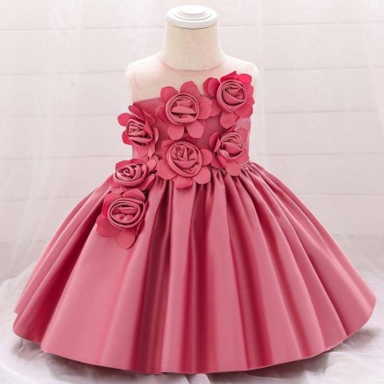 BAIGE 0-10Years Wholesale Baby Frock Designs New Style Children Party Dress L5068XZ