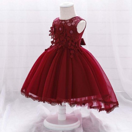 BAIGE Wholesale Girls Wear Clothes Kids New Trailing Dress Design Baby Party Gown T1938XZ BAIGE Wholesale Girls Wear Clothes Kids New Trailing Dress Design Baby Party Gown T1938XZ