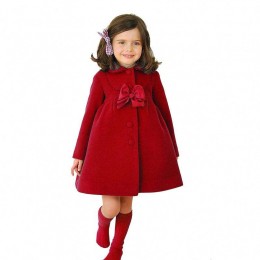 Best Seller Kids Winter Trench Coat Warm Outside Wear Baby Girl Jackets XZ3003