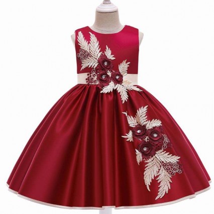 BAIGE Kids Garments Ball Gown Wedding Dresses Latest Design Knee-Length Design Beautiful Children Dress  BAIGE Kids Garments Ball Gown Wedding Dresses Latest Design Knee-Length Design Beautiful Children Dress