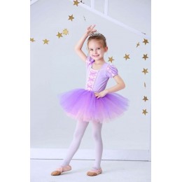 BAIGE Princess Elsa Cotton Clothing Children Apparel Perform Clothes Event Party Outfits Balllet Dress Tutu Design