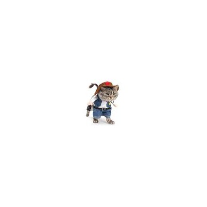 Amazon Hot Selling Halloween Christmas Funny Holding a Knife Costume Dog Cosplay Party Apparel Clothing Amazon Hot Selling Halloween Christmas Funny Holding a Knife Costume Dog Cosplay Party Apparel Clothing