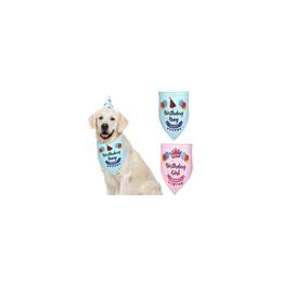 High Quality Custom Dog Birthday hat Adorable Funny Pet Birthday Cotton Dog Bandana  High Quality Custom Dog Birthday hat Adorable Funny Pet Birthday Cotton Dog Bandana