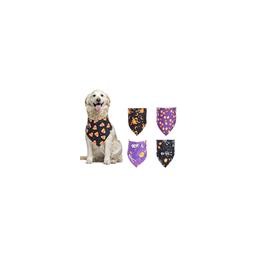 Wholesale Washable Multi Color Pet Scarf Halloween Pumpkin Printing Dog Bandana  Wholesale Washable Multi Color Pet Scarf Halloween Pumpkin Printing Dog Bandana