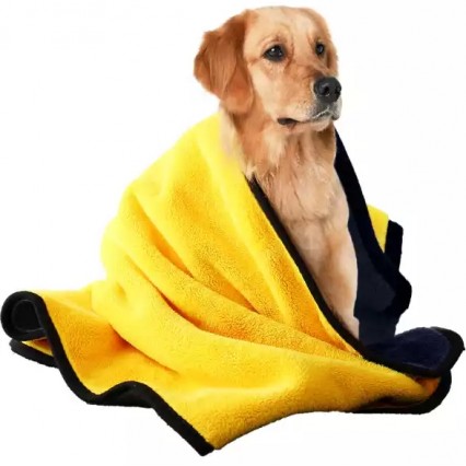 High Quality Soft Super Absorbent Thick Dog Cleaning Supplies Micro Fiber Pet Cleaning Towel High Quality Soft Super Absorbent Thick Dog Cleaning Supplies Micro Fiber Pet Cleaning Towel