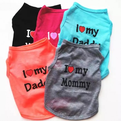 Manufacturer Fashion Pet clothes Multi Color Stripe Soft Cotton Dog T-shirt Manufacturer Fashion Pet clothes Multi Color Stripe Soft Cotton Dog T-shirt
