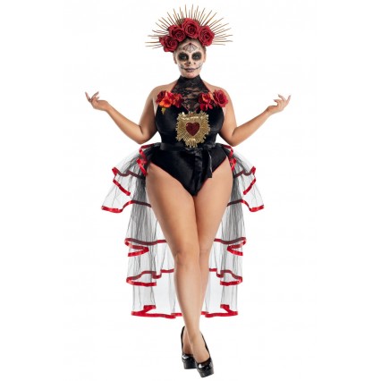 PLUS SIZE LA MUERTA COSTUME PLUS SIZE LA MUERTA COSTUME