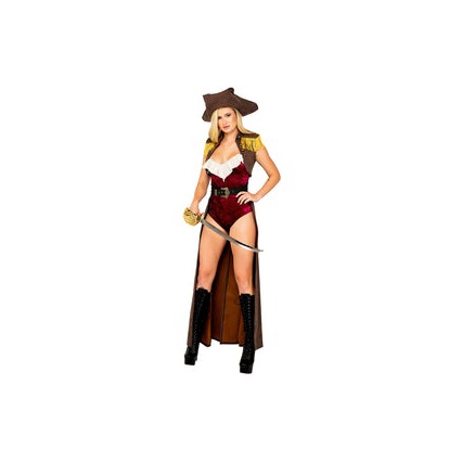PIRATE BUCCANEER BEAUTY COSTUME PIRATE BUCCANEER BEAUTY COSTUME