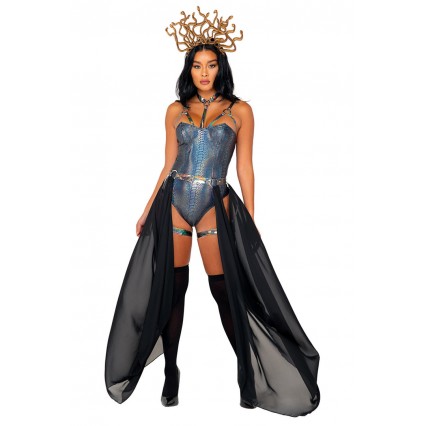 SENSUAL SERPENT MEDUSA QUEEN COSTUME SENSUAL SERPENT MEDUSA QUEEN COSTUME