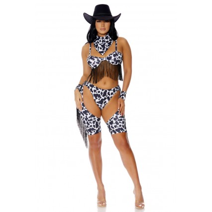 BUCK WILD COWGIRL COSTUME BUCK WILD COWGIRL COSTUME