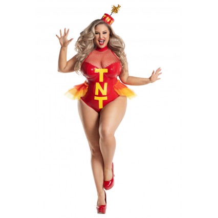 PLUS SIZE DYNAMITE! COSTUME PLUS SIZE DYNAMITE! COSTUME