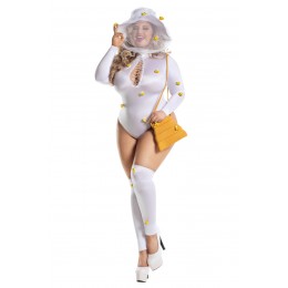 PLUS SIZE HONEY BEE KEEPER COSTUME