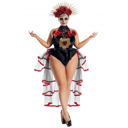 PLUS SIZE LA MUERTA COSTUME PLUS SIZE LA MUERTA COSTUME