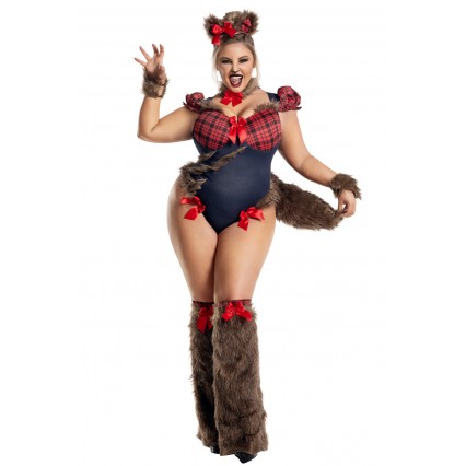 PLUS SIZE WEREBABE COSTUME PLUS SIZE WEREBABE COSTUME