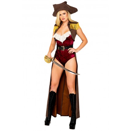 PIRATE BUCCANEER BEAUTY COSTUME PIRATE BUCCANEER BEAUTY COSTUME