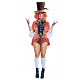 PLUS SIZE ADVENTUROUS HATTER COSTUME