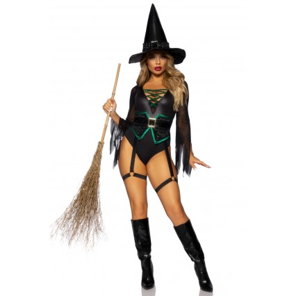 BROOMSTICK BABE COSTUME BROOMSTICK BABE COSTUME