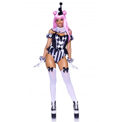 CAPTIVATING CIRCUS CLOWN COSTUME CAPTIVATING CIRCUS CLOWN COSTUME