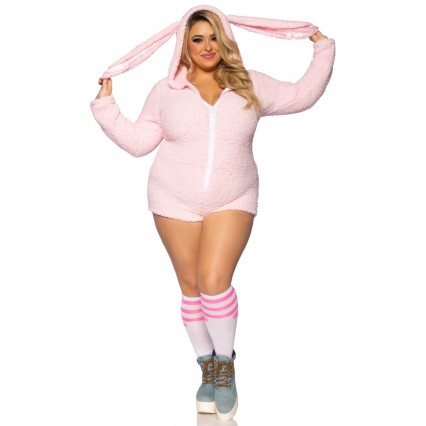 PLUS SIZE CUDDLE BUNNY COSTUME PLUS SIZE CUDDLE BUNNY COSTUME