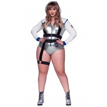 PLUS SIZE GALAXY GIRL COSTUME