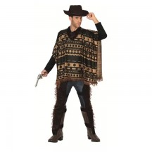 adult party costume men western cowboy poncho costume party cosplay performance costume