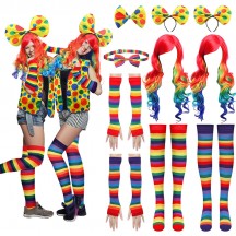 Women's Killer Clown Costume,Cute Clown Costume,Women Sexy Clown Costumes for Women,Clown Women Costume