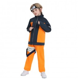 Best Sells Children Boys Japanese Anime Ninja Cosplay Outfit Kids Halloween Carnival Party Dress-up Costumes Suits
