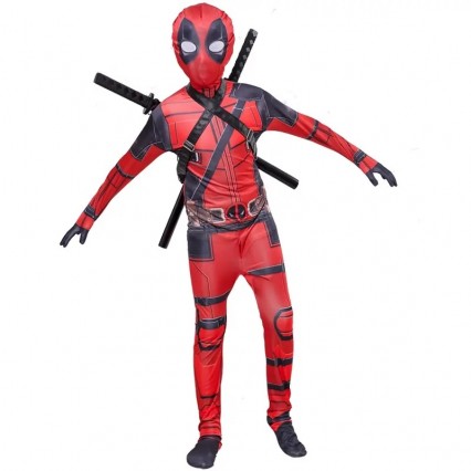 Boys Superhero DP Cosplay Zentai Bodysuit Kids Halloween Carnival Party Costumes Boys Superhero DP Cosplay Zentai Bodysuit Kids Halloween Carnival Party Costumes