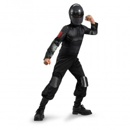 Movie Character G.i. Joe Snake Eyes Ninja Modern Solider Jumpsuit Outfit For Kids Boys Halloween Party Cosplay Costumes  Movie Character G.i. Joe Snake Eyes Ninja Modern Solider Jumpsuit Outfit For Kids Boys Halloween Party Cosplay Costumes