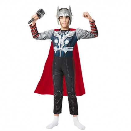 Ready Goods Boy Superhero Thor Cosplay Jumpsuit Dress-up Kids Halloween Carnival Party Costumes Ready Goods Boy Superhero Thor Cosplay Jumpsuit Dress-up Kids Halloween Carnival Party Costumes