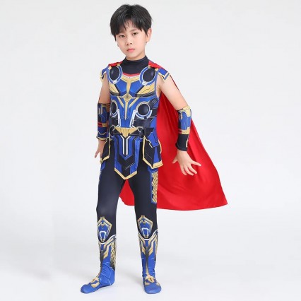 Ready Goods Boy Superhero Thor Cosplay Jumpsuit For Kids Halloween Carnival Party Performance Costumes Ready Goods Boy Superhero Thor Cosplay Jumpsuit For Kids Halloween Carnival Party Performance Costumes