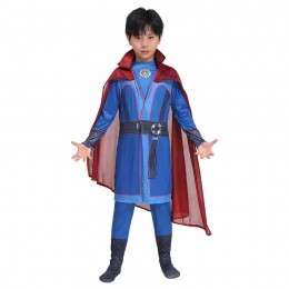 Boys Superhero Doctor Strange Cosplay Zentai Kids Halloween Carnival Party Costumes  Boys Superhero Doctor Strange Cosplay Zentai Kids Halloween Carnival Party Costumes