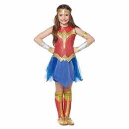 Girl Superhero Wonder Woman Cosplay Dress Kids Halloween Carnival Party Costumes  Girl Superhero Wonder Woman Cosplay Dress Kids Halloween Carnival Party Costumes